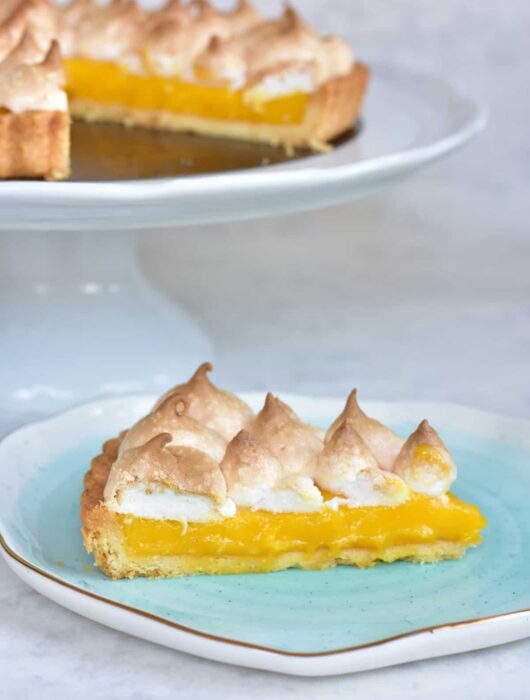 tarta z kremem z marakui i bezą passion fruit curd meringue tart