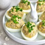 Jajka faszerowane pieczarkami Mushroom deviled eggs