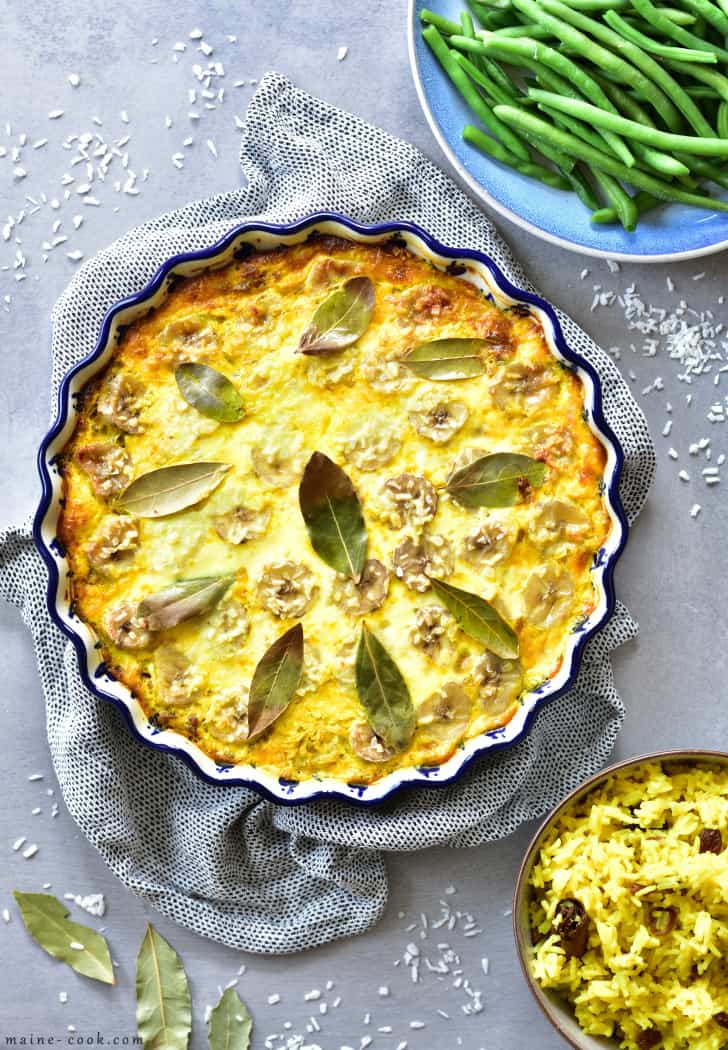 Bobotie – południowoafrykańska zapiekanka z mięsem mielonym