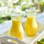 smoothie ananas-banan-limonka pineapple banana and lime smoothie