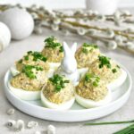 mushroom deviled eggs