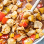 sweet and sour chicken with pineapple