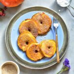 pumpkin pie apple ring pancakes