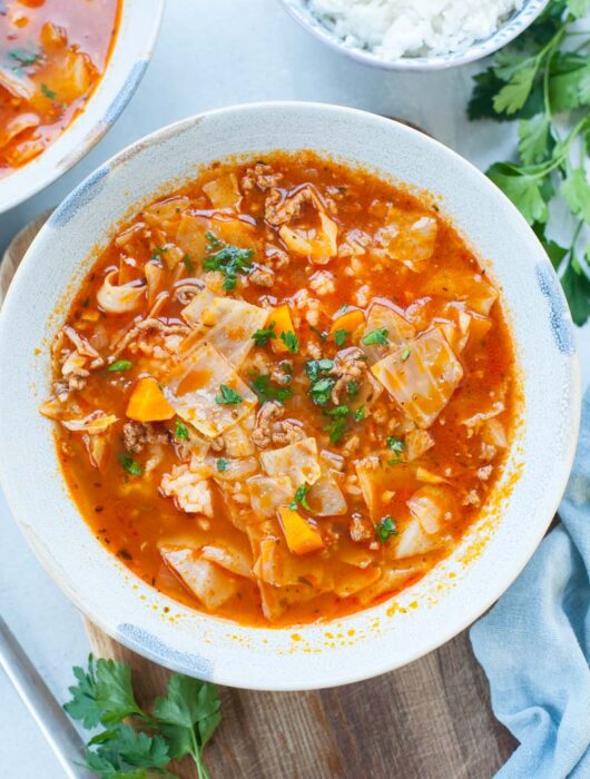 cabbage roll soup