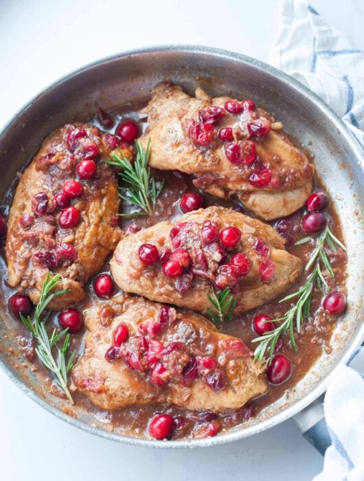 cranberry balsamic chicken