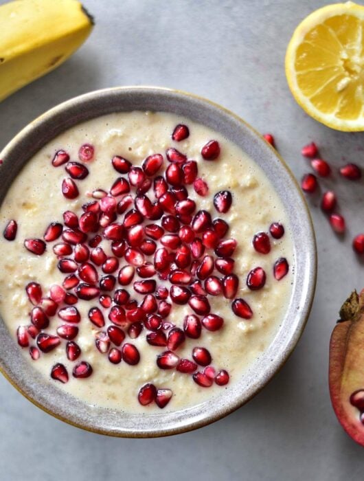 banana peanut butter oatmeal