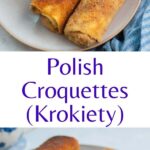 Polish krokiety pinnable image.
