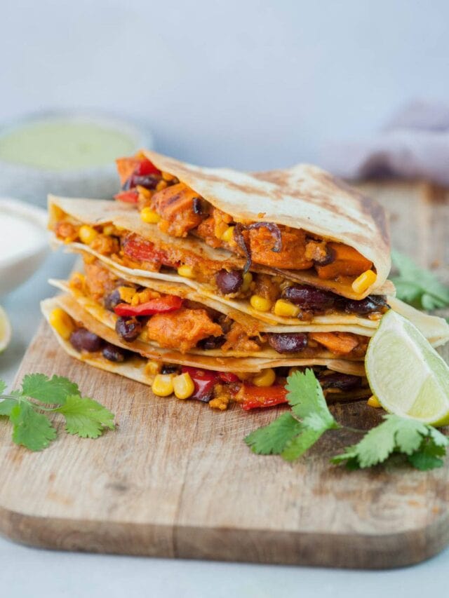 The best vegetarian quesadillas recipe