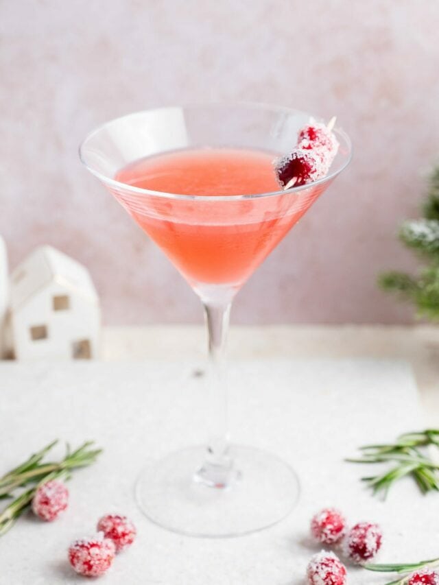 Cranberry Martini