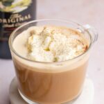 Baileys coffee pinnable image.