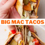 Big mac tacos pinnable image.
